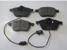 AUDI A4- 95/99; ÖN FREN BALATASI 1,8/1,9TDI/2,4/2,5TDI/2,6 (2KABLOLU)(DİSK)(156,4X73,8X19,5)(BRA