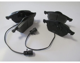 AUDI A4- 95/99; ÖN FREN BALATASI 1,8/1,9TDI/2,4/2,5TDI/2,6 (2KABLOLU)(DİSK)(156,4X73,8X19,5)(BRA