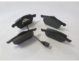 AUDI A4- 05/08; ÖN FREN BALATASI 1,6/1,8T/2,4/2,8(1KABLOLU)(DİSK)(156,4X73,8X19,6/74,1X19,6)(BRAMAX)