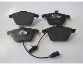 AUDI A4- 05/08; ÖN FREN BALATASI 2,0TFSI/2,7TDI(2KABLOLUDİSK)(155.2x72.7x19.3/15;6.4x73x19.3(BRAMAX)