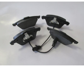 AUDI A4- 05/08; ÖN FREN BALATASI 2,0TFSI/2,7TDI(2KABLOLUDİSK)(155.2x72.7x19.3/15;6.4x73x19.3(BRAMAX)