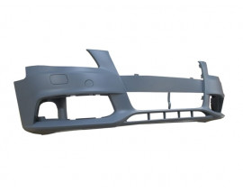 AUDI A4- 08/12; ÖN TAMPON GRİ (FAR YIKAMA/ÇEKİ DEMİRİ KAPAKLI)(SENSÖR DELİKSİZ)(TYG)