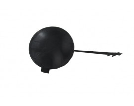 AUDI A4- 08/12; ÖN TAMPON ÇEKİ DEMİRİ KAPAĞI (SİYAH)