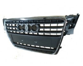 AUDI A4- 08/12; ÖN PANJUR KOYU GRİ (NİKELAJ ÇERÇEVELİ/SENSÖR DELİKSİZ) (TÜV)(TYG)