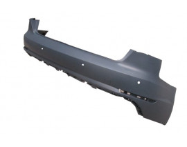 AUDI A4- 15/18; ARKA TAMPON GRİ (SENSÖR DELİKLİ) (TW)