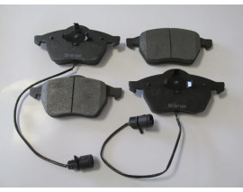 AUDI A6- 95/97; ÖN FREN BALATASI 1,8/1,9TDI/2,0/2,3/2,4/2,6 (2KABLOLU)(DİSK)(156,4X73,8X19,5)BRAMAX)