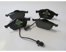 AUDI A6- 95/97; ÖN FREN BALATASI 1,8/1,9TDI/2,0/2,3/2,4/2,6 (2KABLOLU)(DİSK)(156,4X73,8X19,5)FMK)