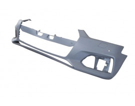 AUDI A5- 17/19; ÖN TAMPON ASTARLI GRİ (SENSÖR/FAR YIKAMA DELİKLİ/ÇEKİ DEMİRİ KAPAKLI)(TYG)