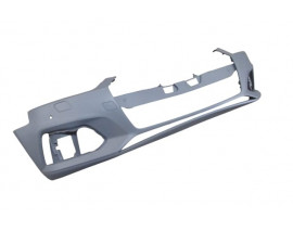 AUDI A5- 17/19; ÖN TAMPON ASTARLI GRİ (SENSÖR/FAR YIKAMA DELİKLİ/ÇEKİ DEMİRİ KAPAKLI)(TYG)