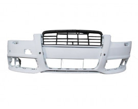 AUDI A6- 09/11; ÖN TAMPON (SİS/PANJUR/ FAR YIKAMA/SENSÖR DELİKLİ ASTARLI) (TW)