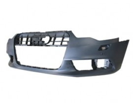 AUDI A6- 12/14; ÖN TAMPON (ASTARLI SENSÖR VE FAR YIKAMA DELİKLİ/SİS DELİKLİ) (TYG)