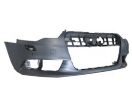 AUDI A6- 12/14; ÖN TAMPON (ASTARLI SENSÖR VE FAR YIKAMA DELİKLİ/SİS DELİKLİ) (TYG)