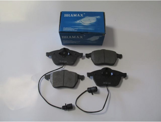 AUDI A100- 92/95; ÖN FREN BALATASI 2,0/2,4D/2,5TDI/2,6/2,8 (2KABLOLU)(DİSK)(156,4X73,8X19,5)(BRAMAX)