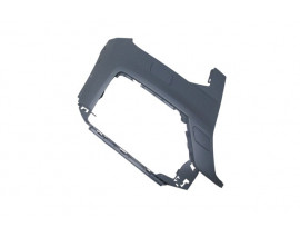 AUDI Q2- 16/20; ÖN TAMPON SAĞ ASTARLI GRİ (FAR YIKAMA/ÇEKİ DEMİRİ KAPAKLI)(SENSÖR DELİKSİZ) (TYG)