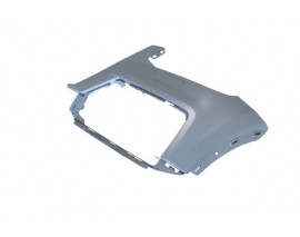 AUDI Q2- 16/20; ÖN TAMPON SOL ASTARLI GRİ (FAR YIKAMA KAPAKLI)(SENSÖR DELİKSİZ) (TYG)