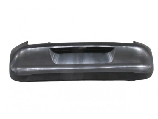 SKODA CITIGO- 12/14; ARKA TAMPON SİYAH SENSÖR DELİKSİZ (TW)