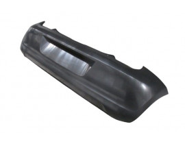 SKODA CITIGO- 12/14; ARKA TAMPON SİYAH SENSÖR DELİKSİZ (TW)