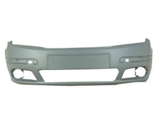 SKODA FABIA- 05/07; ÖN TAMPON SİYAH (SİS/BANT/IZGARA DELİKLİ) (TYG)