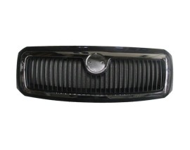 SKODA FABIA- 01/04; ÖN PANJUR SİYAH (NİKELAJ ÇERÇEVELİ) (TYG)