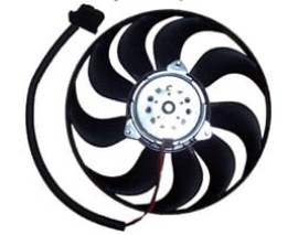 SKODA FABIA- 01/07; KLİMA FANI MOTORLU 2 FİŞLİ (9 KANAT)