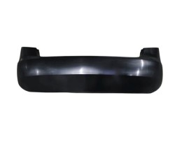 SKODA FABIA- 07/15; ARKA TAMPON SİYAH (SENSÖR DELİKSİZ) (TW)