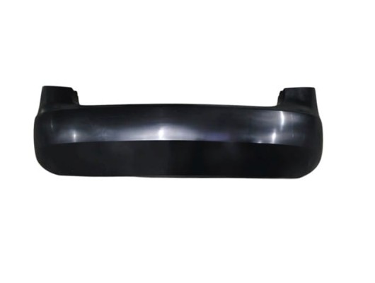 SKODA FABIA- 07/15; ARKA TAMPON SİYAH (SENSÖR DELİKSİZ) (TW)