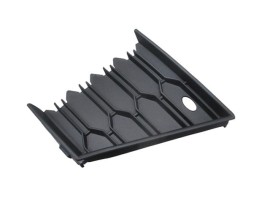 SKODA FABIA- 19/21; ÖN TAMPON PANJURU SOL SİYAH (TW)