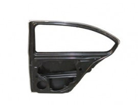 SKODA OCTAVIA- 05/09; ARKA KAPI KOMPLE SAĞ SİYAH (İCELİ/ÇEKOMASTİKLİ) (TW)