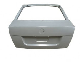 SKODA OCTAVIA- 05/09; ARKA BAGAJ KAPAĞI KOMPLE GRİ BOYALI (İCELİ/TENASONLU) (SIMYI)