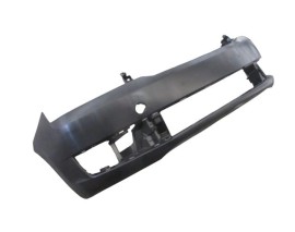 SKODA RAPID- 13/16; ÖN TAMPON SİYAH(SİS/PANJUR/ÇEKİ DEMİRİ KAPAĞI DELİKLİ) (TYG)