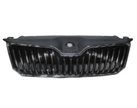 SKODA SUPERB- 15/18; ÖN PANJUR SİYAH PETEKLERİ NİKELAJLI (NİKELAJ ÇERÇEVELİ) (TW-Y)