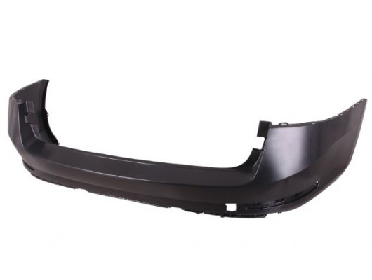 SKODA SUPERB- 19/24; ARKA TAMPON SİYAH SENSÖR DELİKSİZ (TW)