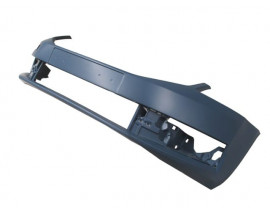 SKODA OCTAVIA- 17/19; ÖN TAMPON GRİ SİS/PANJUR DELİKLİ/FAR YIKAMA DELİKSİZ (TYG)