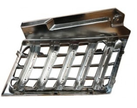 MITSUBISHI L200- PICK UP- 10/13; ÖN PANJUR SAĞ NİKELAJLI/İÇ PETEKLERİ GÜMÜŞ GRİ (FPI)