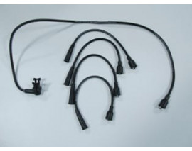 RENAULT R11- FLASH- 86/95; BUJİ KABLOSU TAKIM (8V)1.6 cc (YOW JUNG)