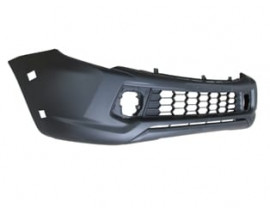 MITSUBISHI L200- PICK UP- 15/18; ÖN TAMPON SİYAH (PANJURLU/SİS DELİKLİ/DODİK DELİKLİ)(MY)