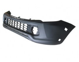 MITSUBISHI L200- PICK UP- 15/18; ÖN TAMPON SİYAH (PANJURLU/SİS DELİKLİ/DODİK DELİKLİ)(MY)