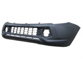MITSUBISHI L200- PICK UP- 15/18; ÖN TAMPON SİYAH (PANJURLU/SİS DELİKLİ/DODİK DELİKSİZ)(MY)