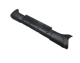 RENAULT KADJAR- 15/18; ÖN TAMPON ALT KORUMA PLASTİĞİ SİYAH (PLAKALIK BÖLÜMÜ)(TW)