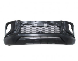 MITSUBISHI L200- PICK UP- 19/22; ÖN TAMPON SİYAH (PANJURLU/KARLIKLI/FAR YIKAMA DELİKSİZ(TYG)