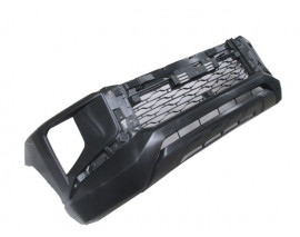 MITSUBISHI L200- PICK UP- 19/22; ÖN TAMPON SİYAH (PANJURLU/KARLIKLI/FAR YIKAMA DELİKSİZ(TYG)