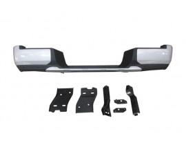 MITSUBISHI L200- PICK UP- 19/22; ARKA TAMPON GRİ/SİYAH (ORİJİNAL RENK)(BAĞLANTI BRAKETLİ) (TW)