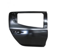 MITSUBISHI L200- PICK UP- 19/22; ARKA KAPI KOMPLE SAĞ SİYAH (İCELİ/ÇEKOMASTİKLİ)(YAN SANAYİ) (TW)