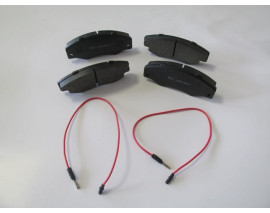 RENAULT R21- CONCORDE/MANAGER- 89/96; ÖN FREN BALATASI (2KABLOLU)(DİSK)(123X48,5X16)(BRAMAX)