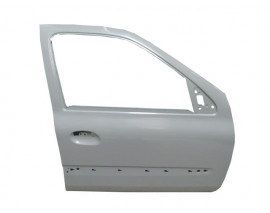 RENAULT CLIO- 2- SD- 98/01; ÖN KAPI KOMPLE SAĞ BAND DELİKLİ/GRİ BOYALI (İCELİ/ÇEKOMASTİKLİ)(TW)