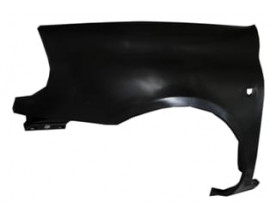 RENAULT CLIO- 2- HB- 98/01; ÖN ÇAMURLUK DELİKLİ SOL SİYAH (PLASTİK) 5KAPI (ORAN)