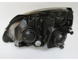 RENAULT CLIO- 2- SD/HB- 02/06; FAR LAMBASI SAĞ ELEKTRİKLİ/MOTORSUZ SİYAH 5FİŞLİ (H1/H7) (AYFAR)