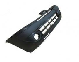 RENAULT CLIO- 2- SD/HB- 02/06; ÖN TAMPON SİYAH (SİS DELİKLİ/KENDİNDEN BANTLI (SİS KAPAKLI)