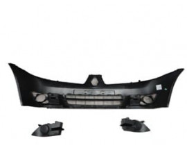 RENAULT CLIO- 2- SD/HB- 06/08; ÖN TAMPON SİYAH (PANJUR/SİS KAPAĞI İLE BİRLİKTE)(MAKYAJLI KASA) TYG)