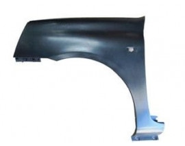 RENAULT CLIO- 2- SD/HB- 02/08; ÖN ÇAMURLUK DELİKLİ SOL PLASTİK (SİYAH)